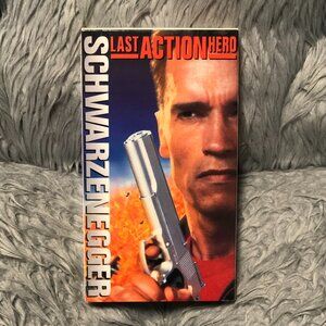 The Last Action Hero VHS Tape 1994 Arnold Schwarzenegger Adventure CLASSIC